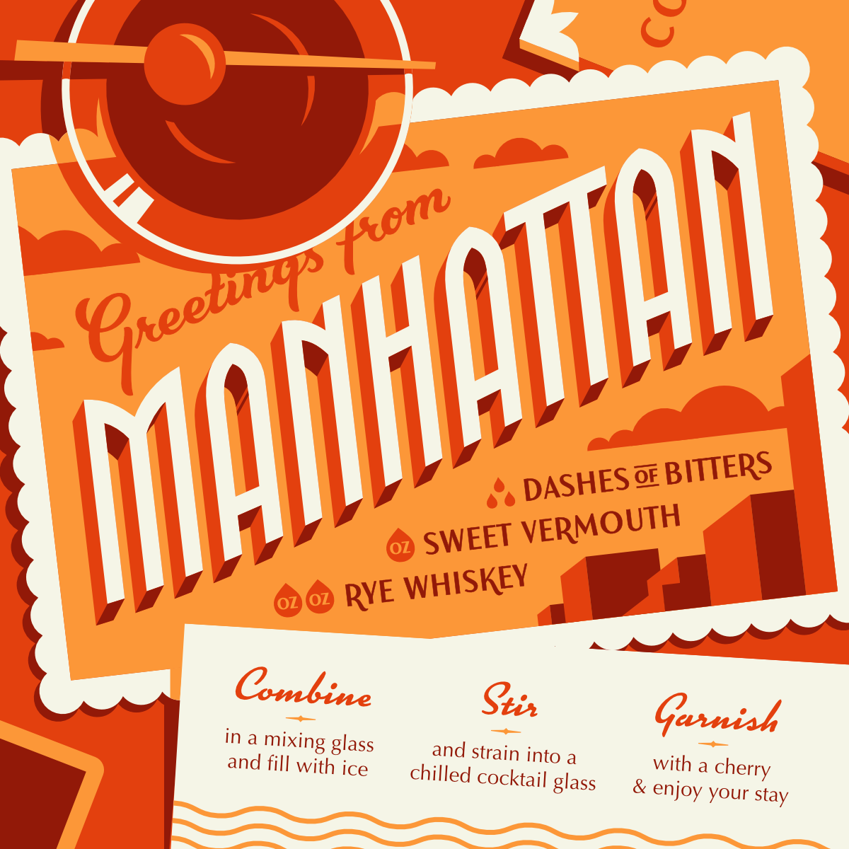 Manhattan recipe